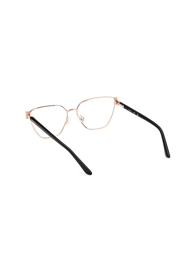 GUESS Women's Butterfly Eyeglass Frame - GU296900556 - Lens Size: 56 Mm - Image 3